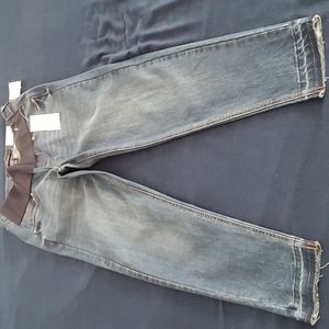 SAVI PARKER RAW LEG MATERNITY JEANS SIZE 28. Real pockets front and back.
